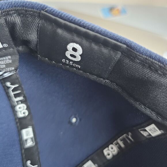 Hat Club Size 8 Patriots NFL Pinky Collection Pink Bottom NOS Super Bowl 36‎ - Picture 7 of 12